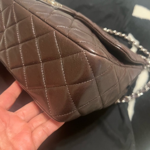 Chanel brown classic flap bag - Picture 14 of 15